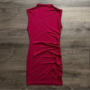 Sleeveless Bodycon Ruched Cocktail Club Party Mini Dress NWT